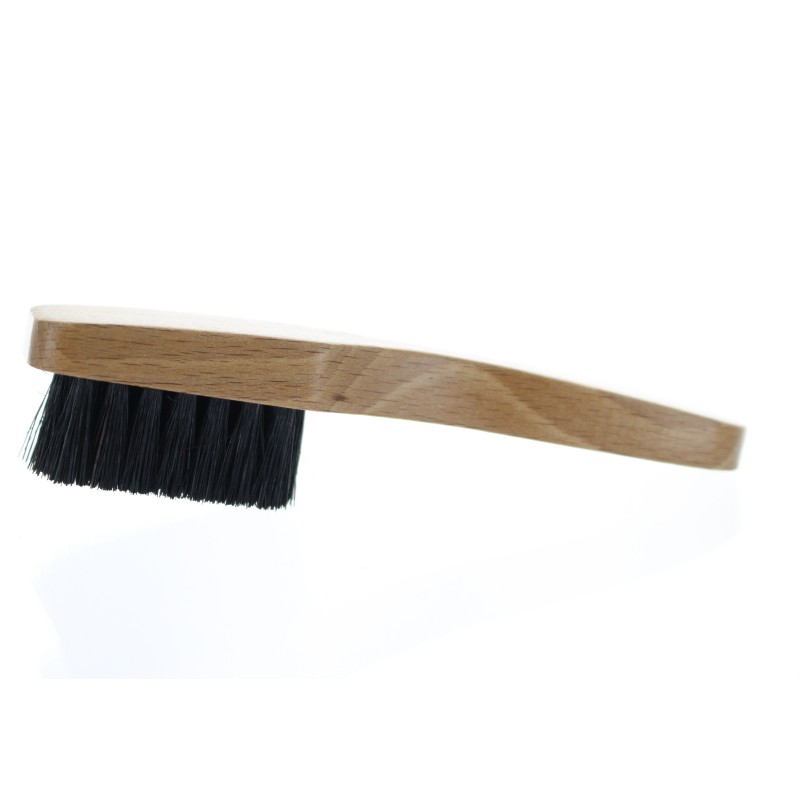 Leather brush  Silk bristle brush to scrub leather