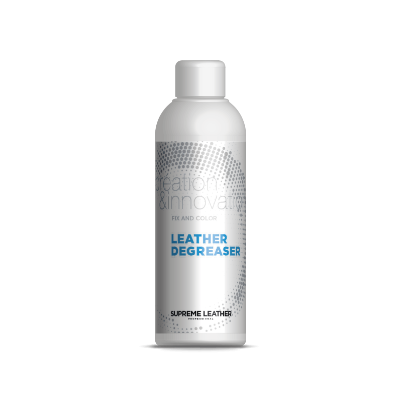 Leather degreaser