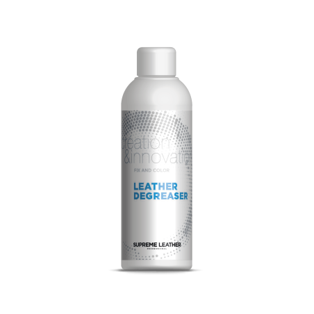 Leather degreaser